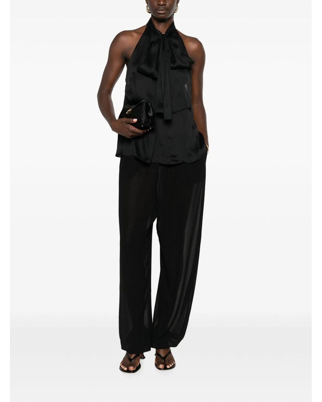Top Tom Ford de color Black