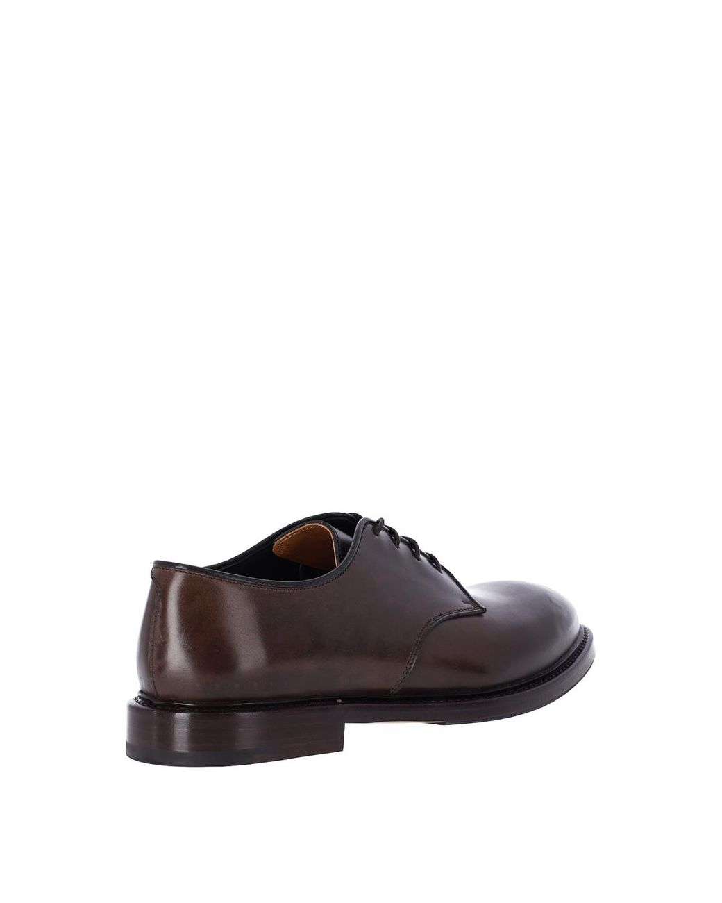 Premiata Brown Leather Derby Shoes for men