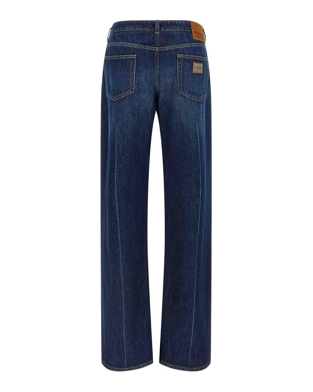 Vaqueros Rectos Dolce & Gabbana de color Blue