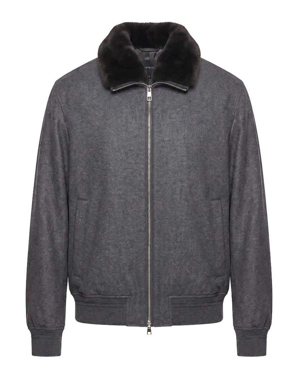 Montecore Gray Tailored Jacket for men