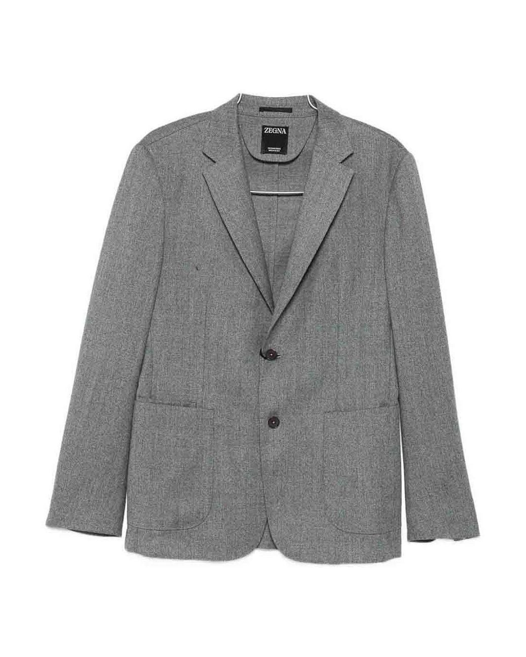 Zegna Gray Complete With Buttons for men