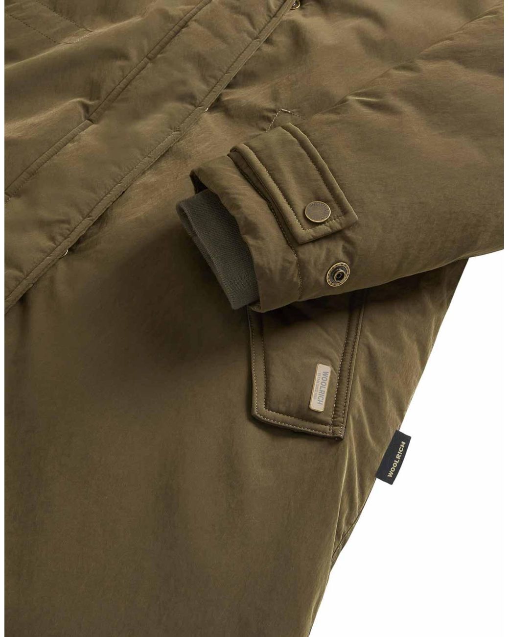 Woolrich Green Parkas