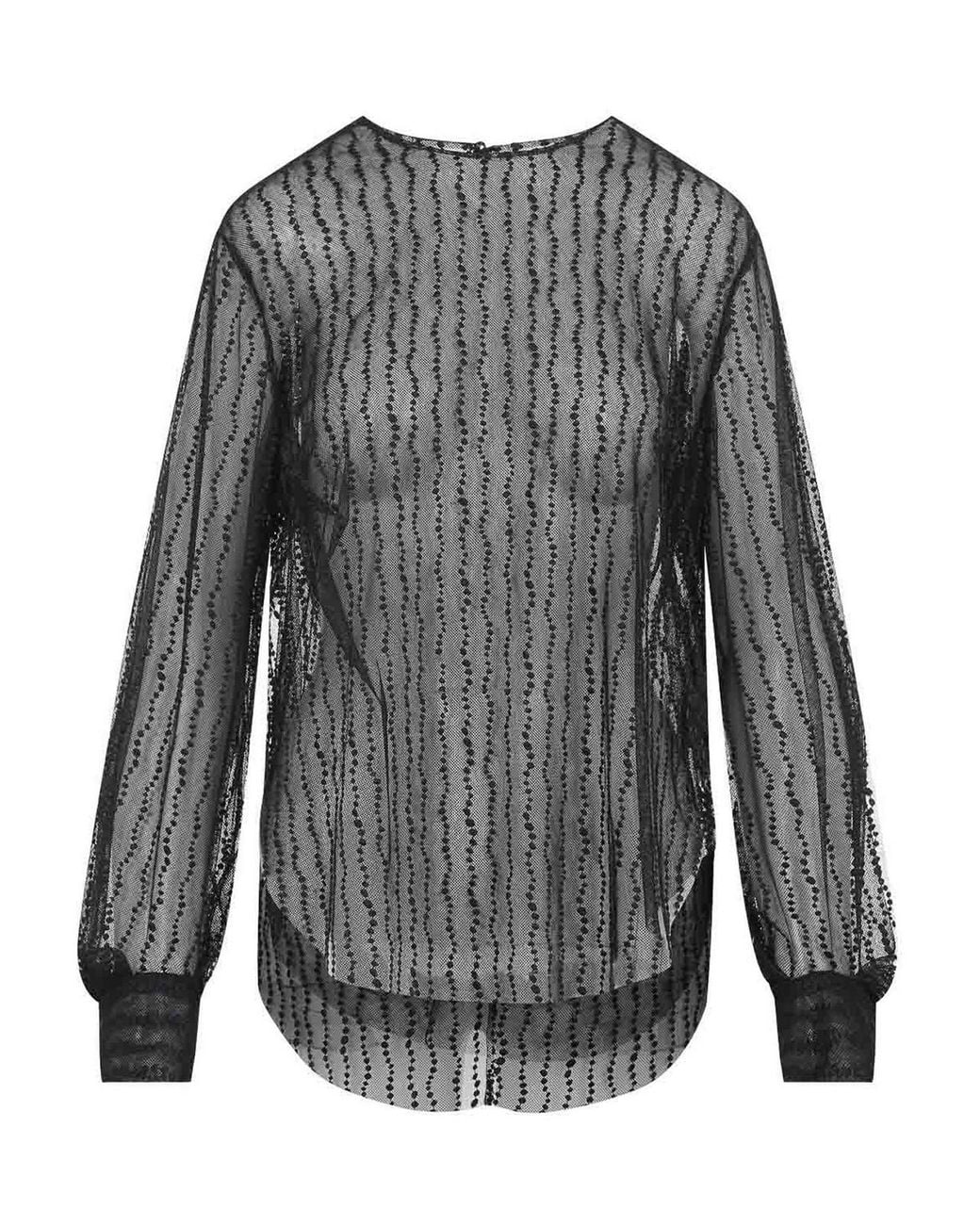 Camicetta di Alberta Ferretti in Gray