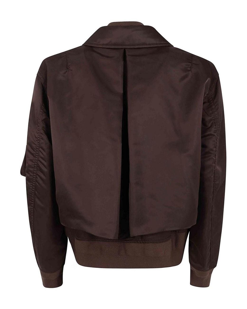 Sacai Brown Nylon Twill Blouson