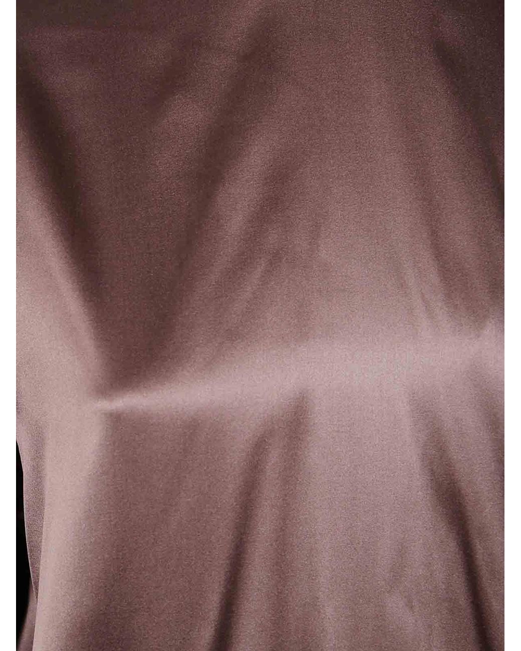 Dries Van Noten Purple Chaddy 2033 Strech Satin Shirt