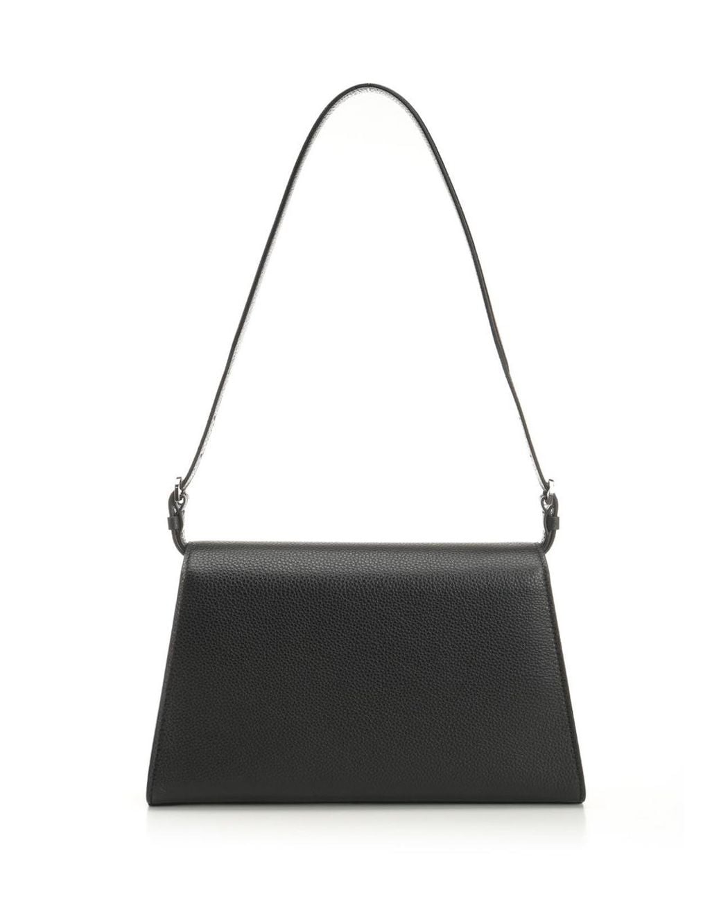 SAVETTE Black Symmetry Shoulder Bag