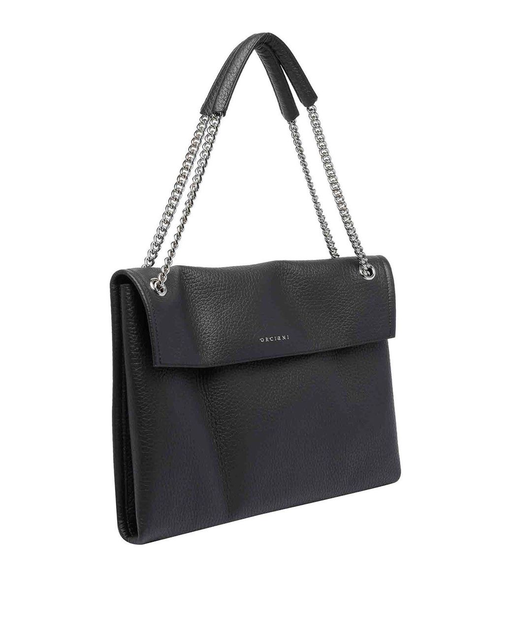 Orciani Black Shoulder Bag
