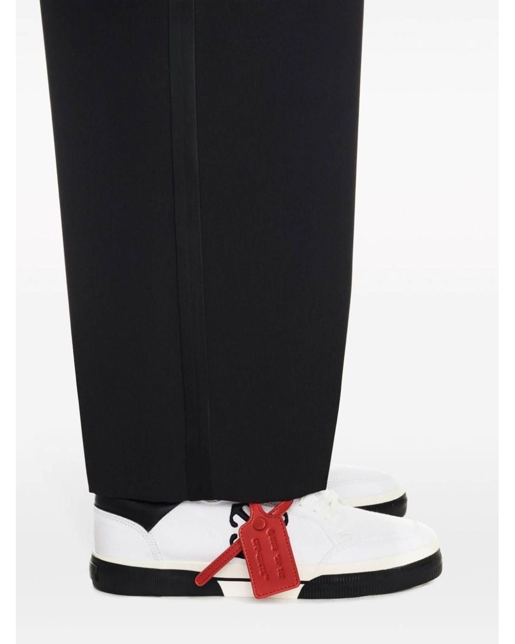 Off-White c/o Virgil Abloh White Off- Low Vulcanized Canvas Sneakers for men