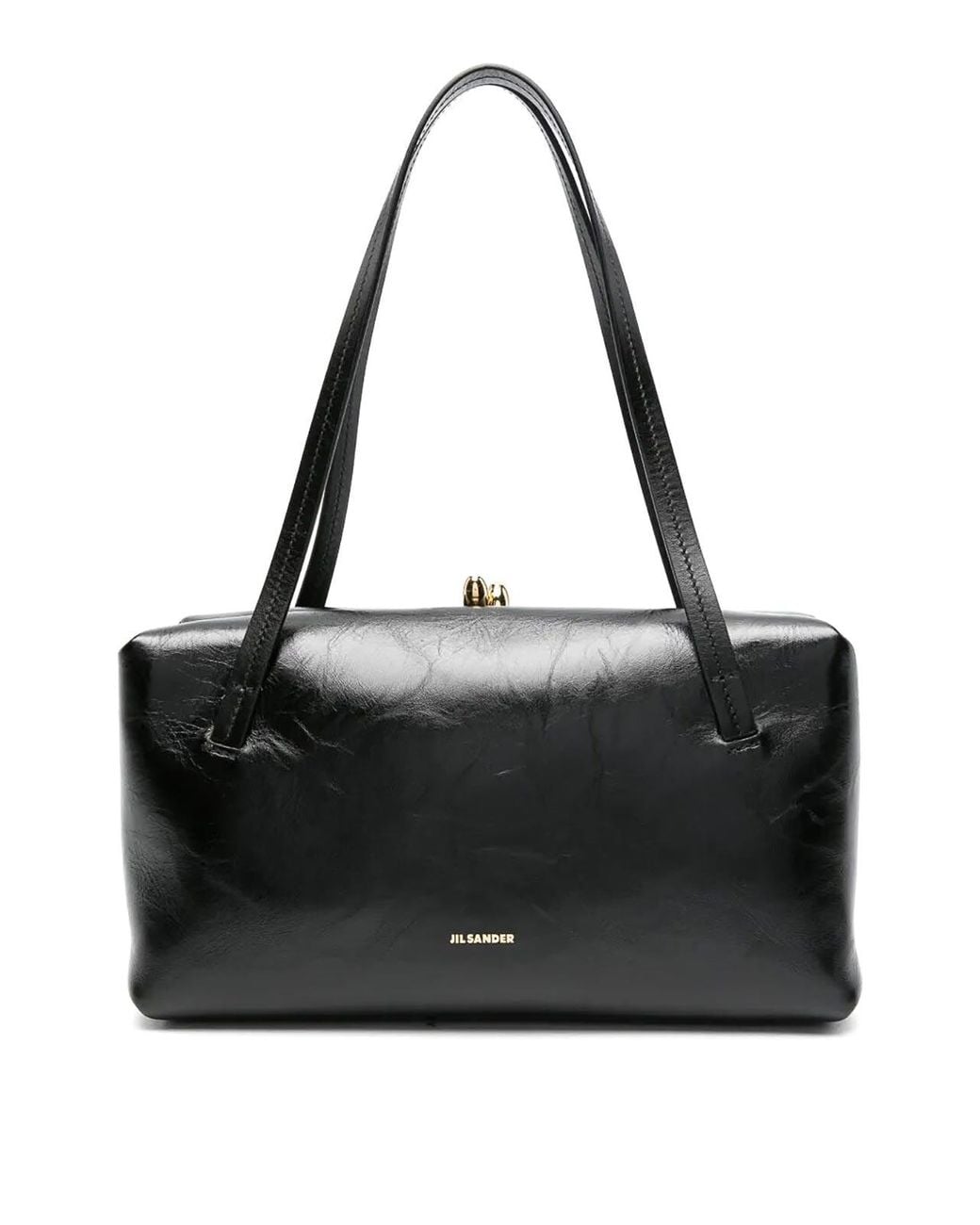 Jil Sander Black Goji Pillow Handle Small Bag
