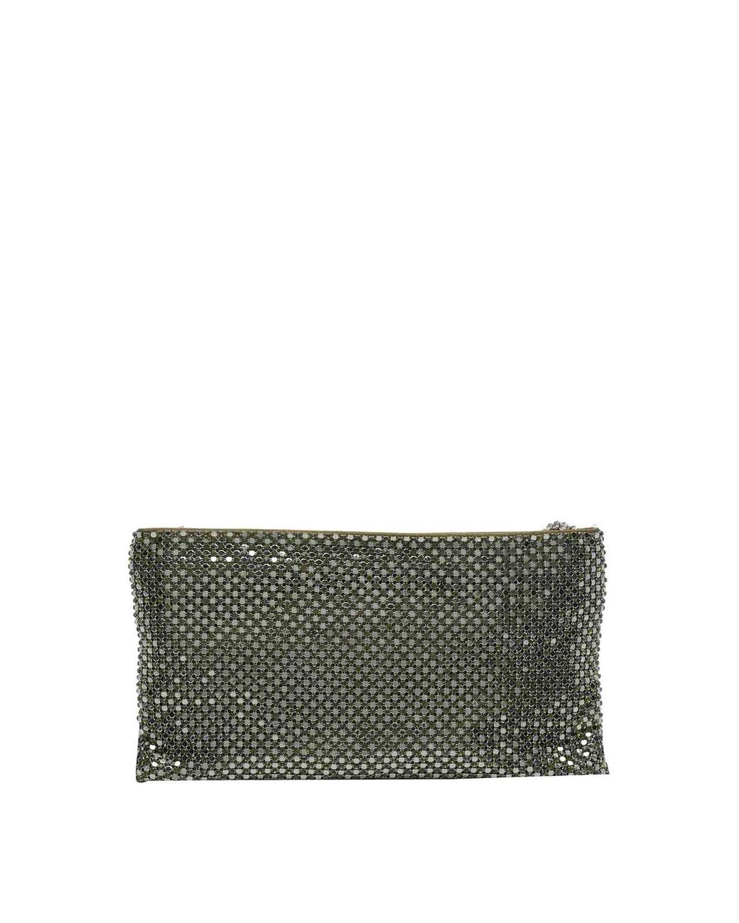 Benedetta Bruzziches Gray Your Best Friend La Petite Clutch