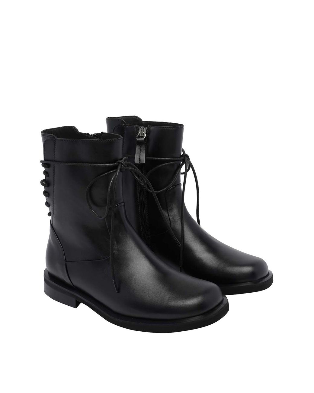Poeve Black Arlo Booties