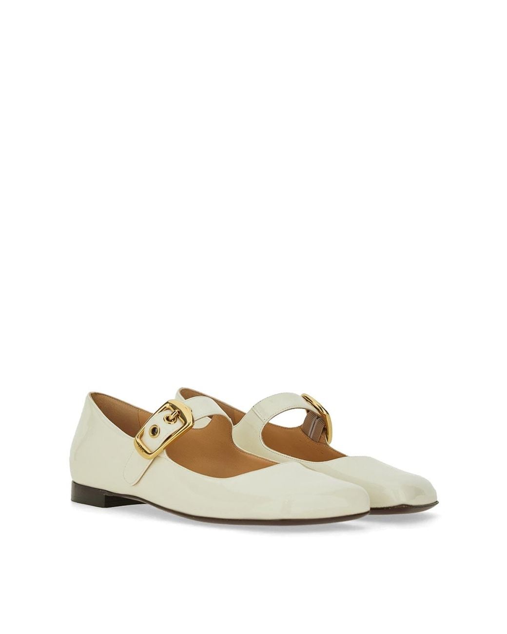 Chloé White Ballerina Polly