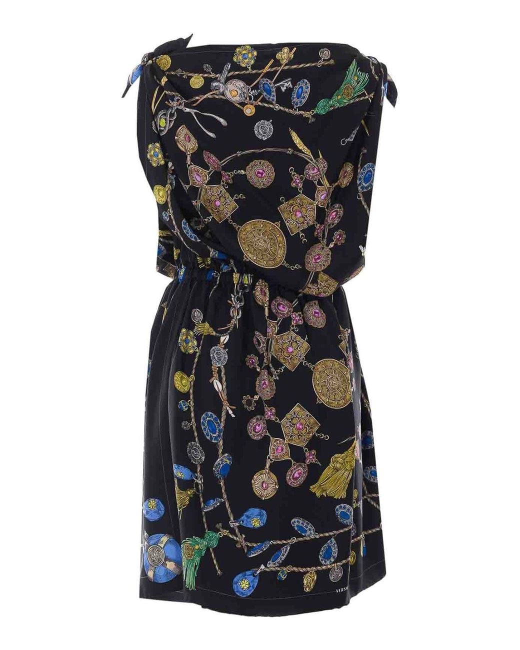 Versace Black Abendkleid