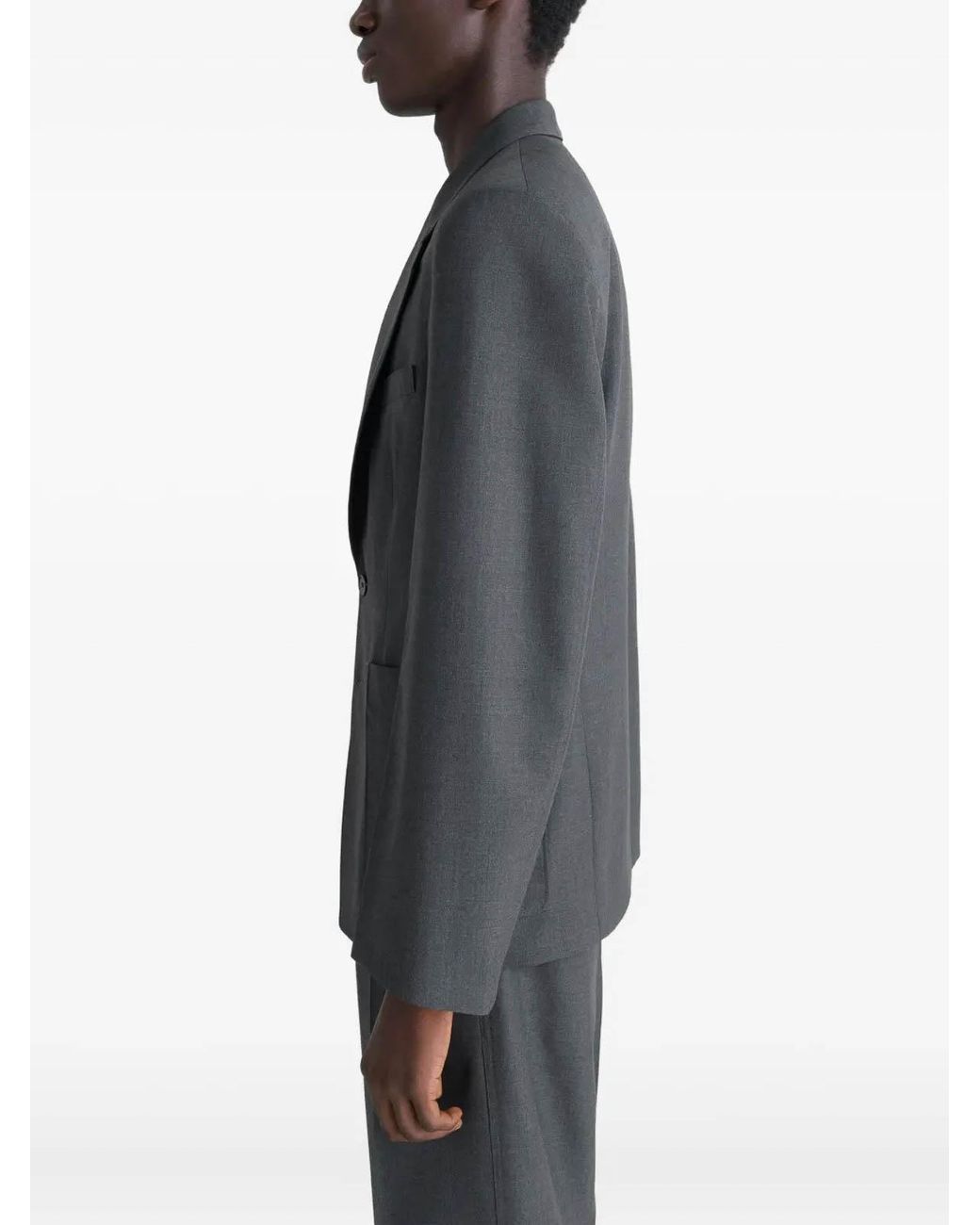 Lemaire Black Tailored Blazer