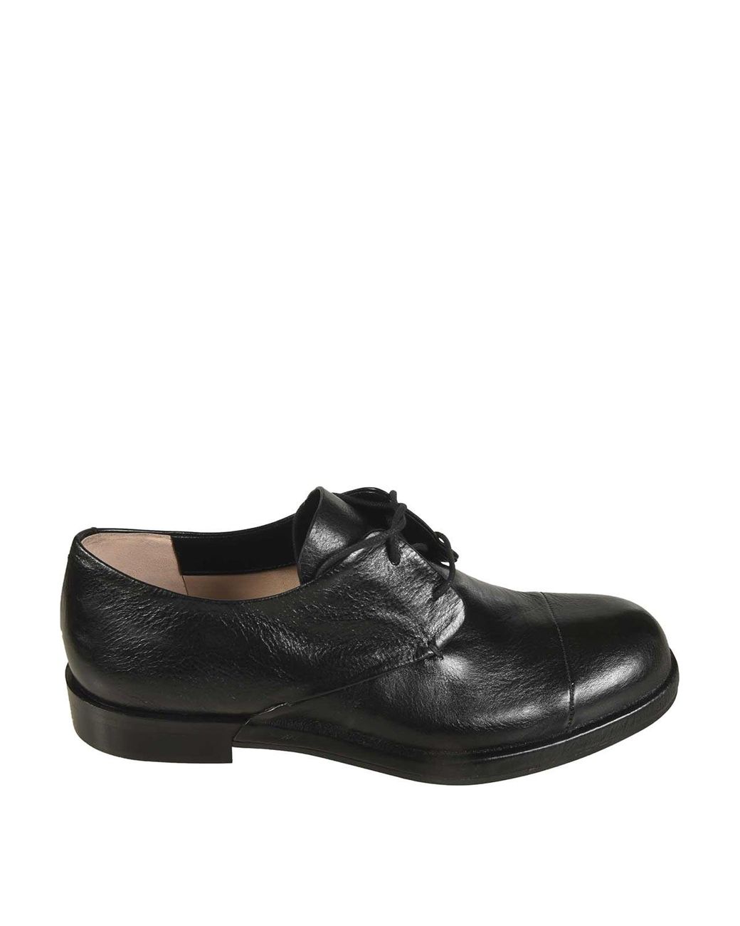 Fabrizio Del Carlo Black Flat Shoes