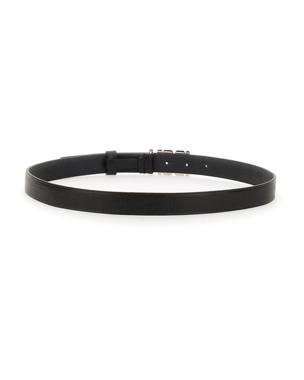 DSquared² White Leather Belt