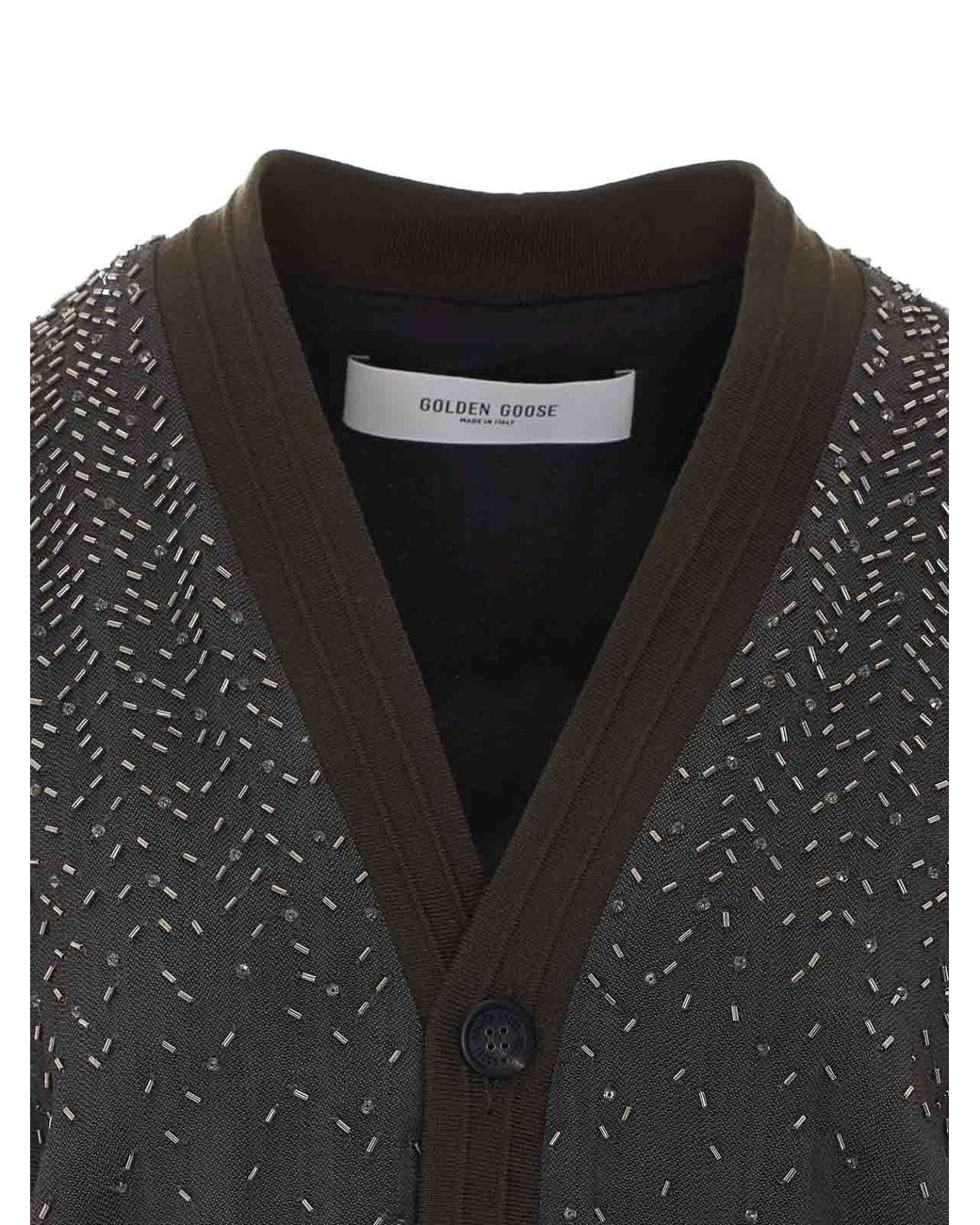 Golden Goose Deluxe Brand Black Pajama Cardigan