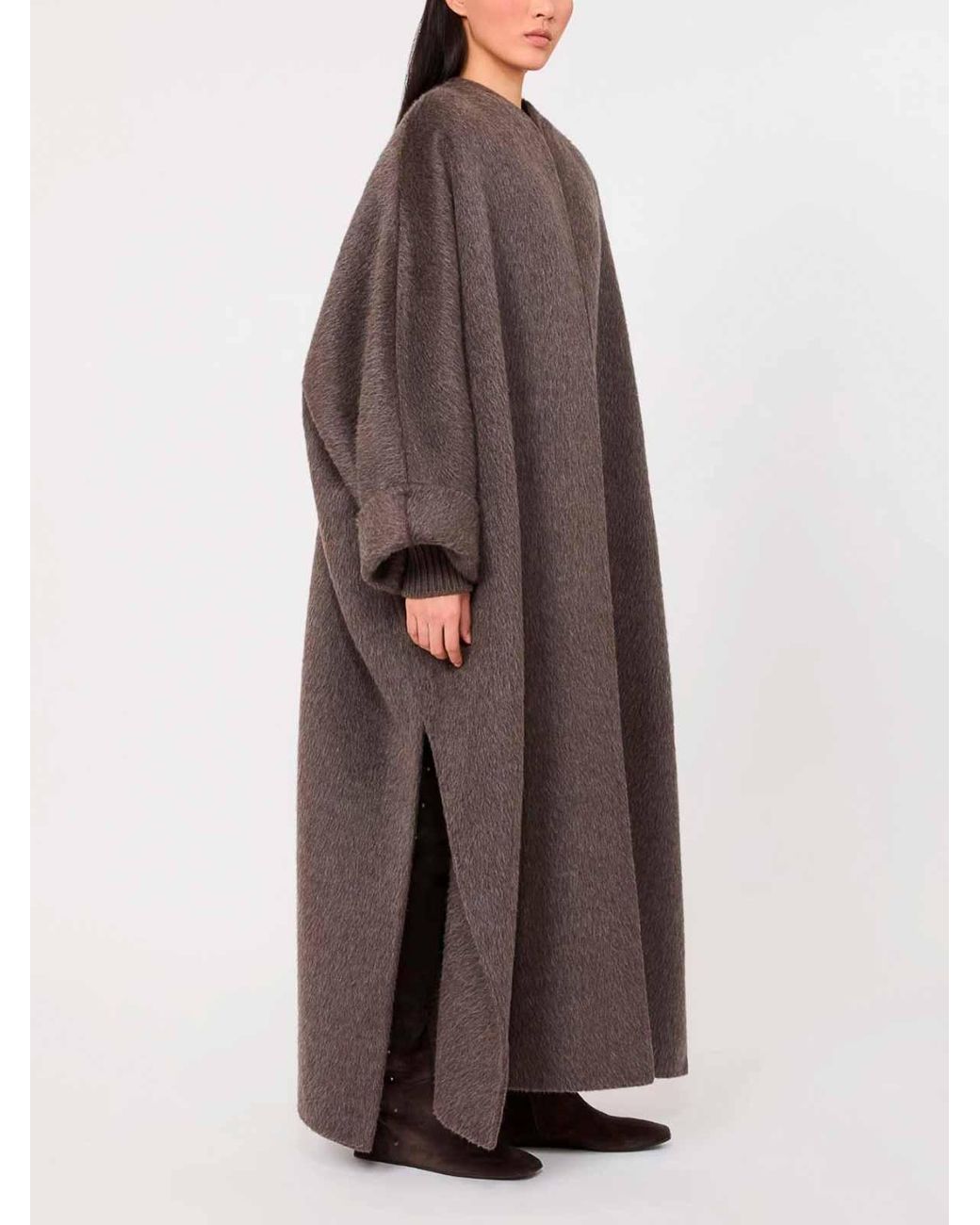 Max Mara Brown Oversized Coat
