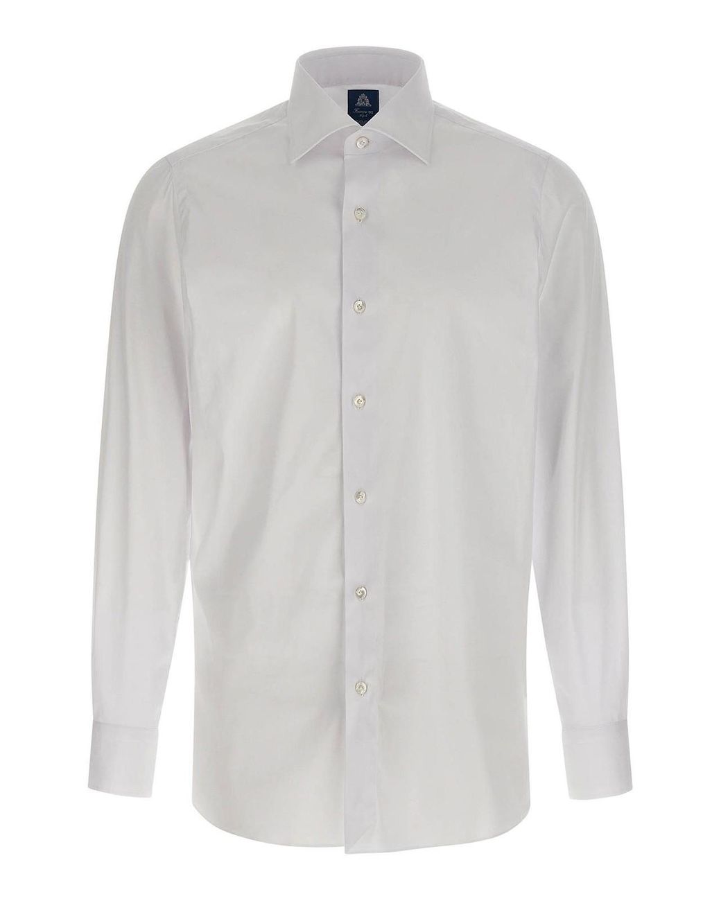 Finamore 1925 White Napoli Shirt for men