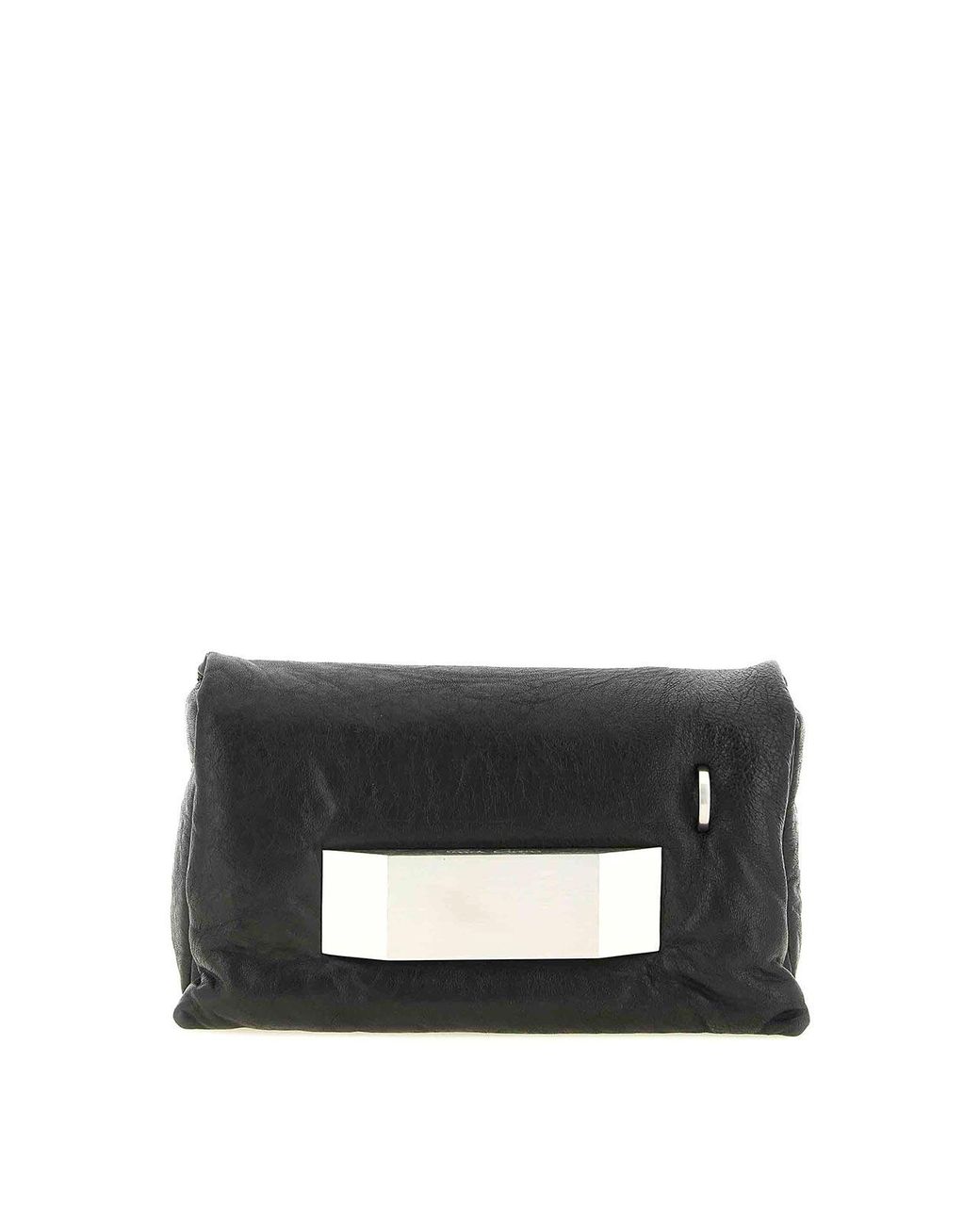 Rick Owens Black Pillow Griffin' Clutch