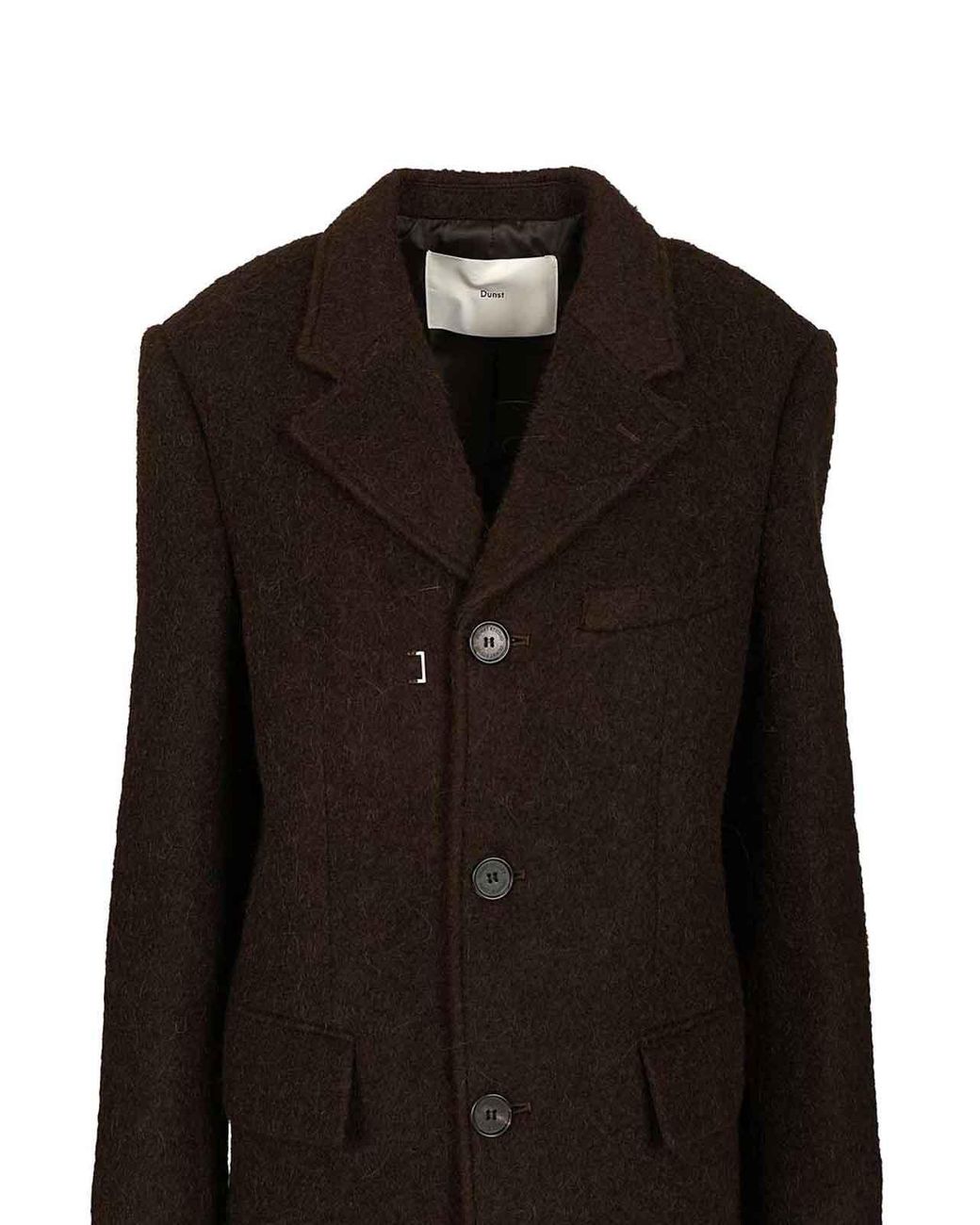 DUNST Black Structured Coat