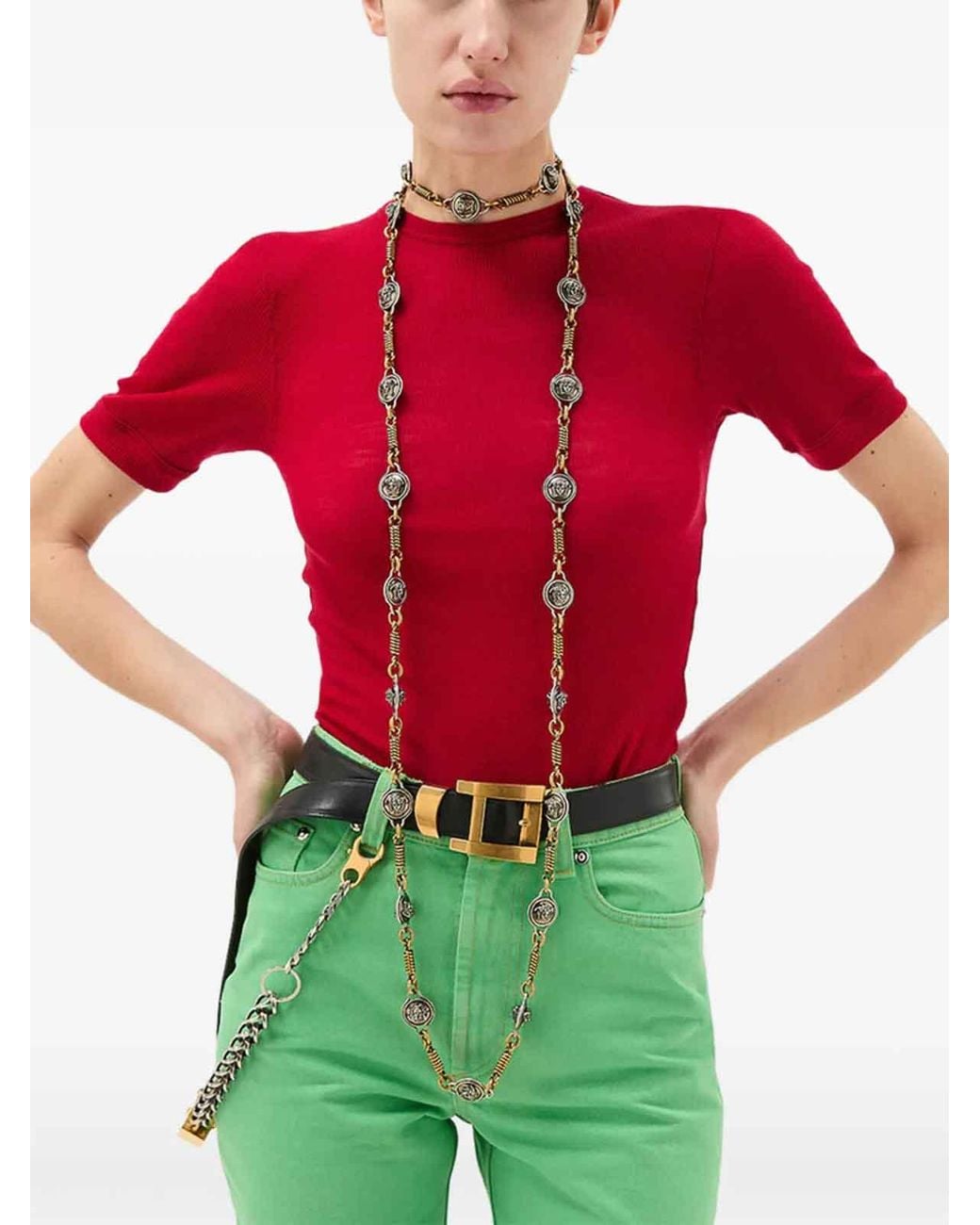 Versace Red T-Shirt