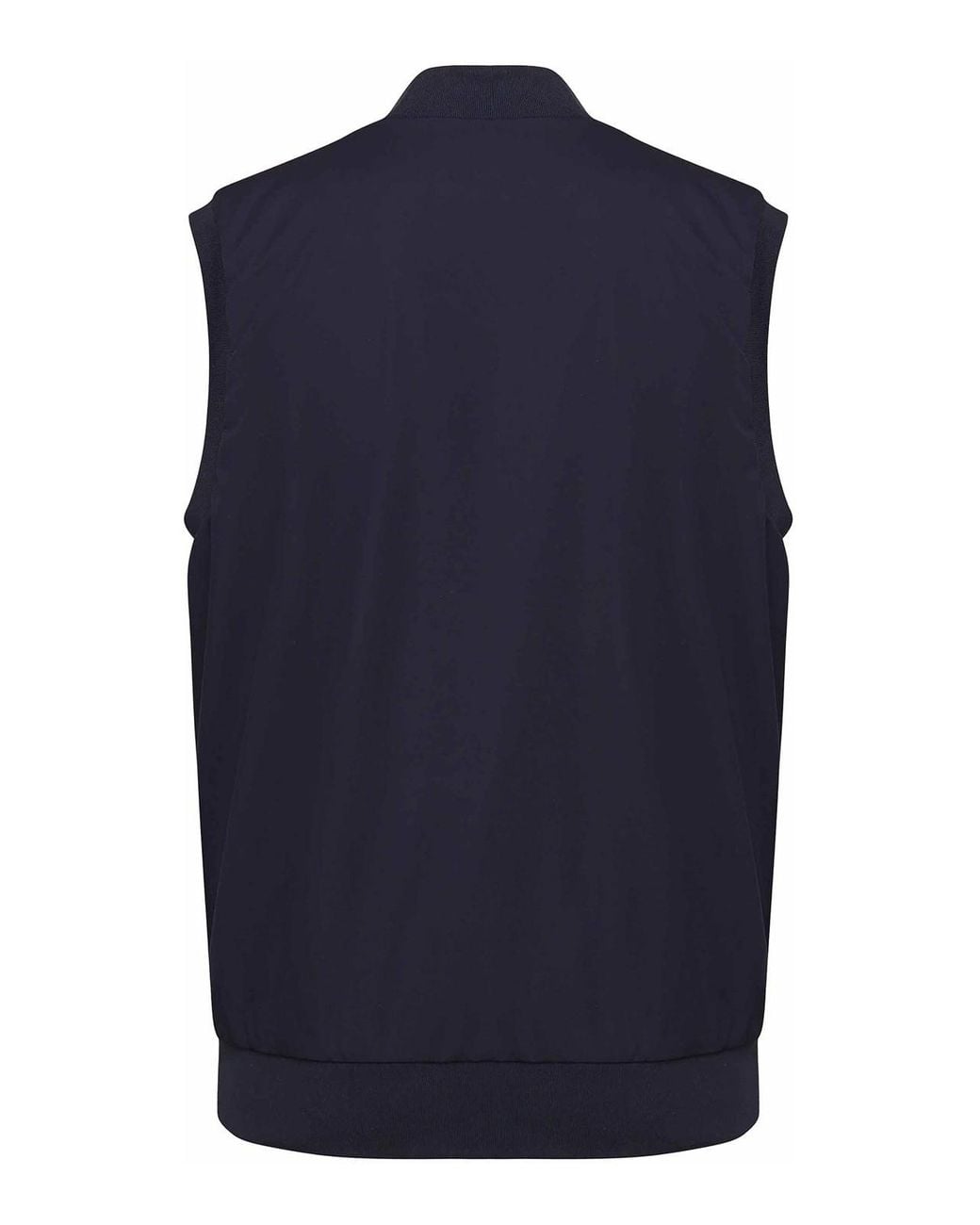 Fedeli Blue Nylon Vest for men