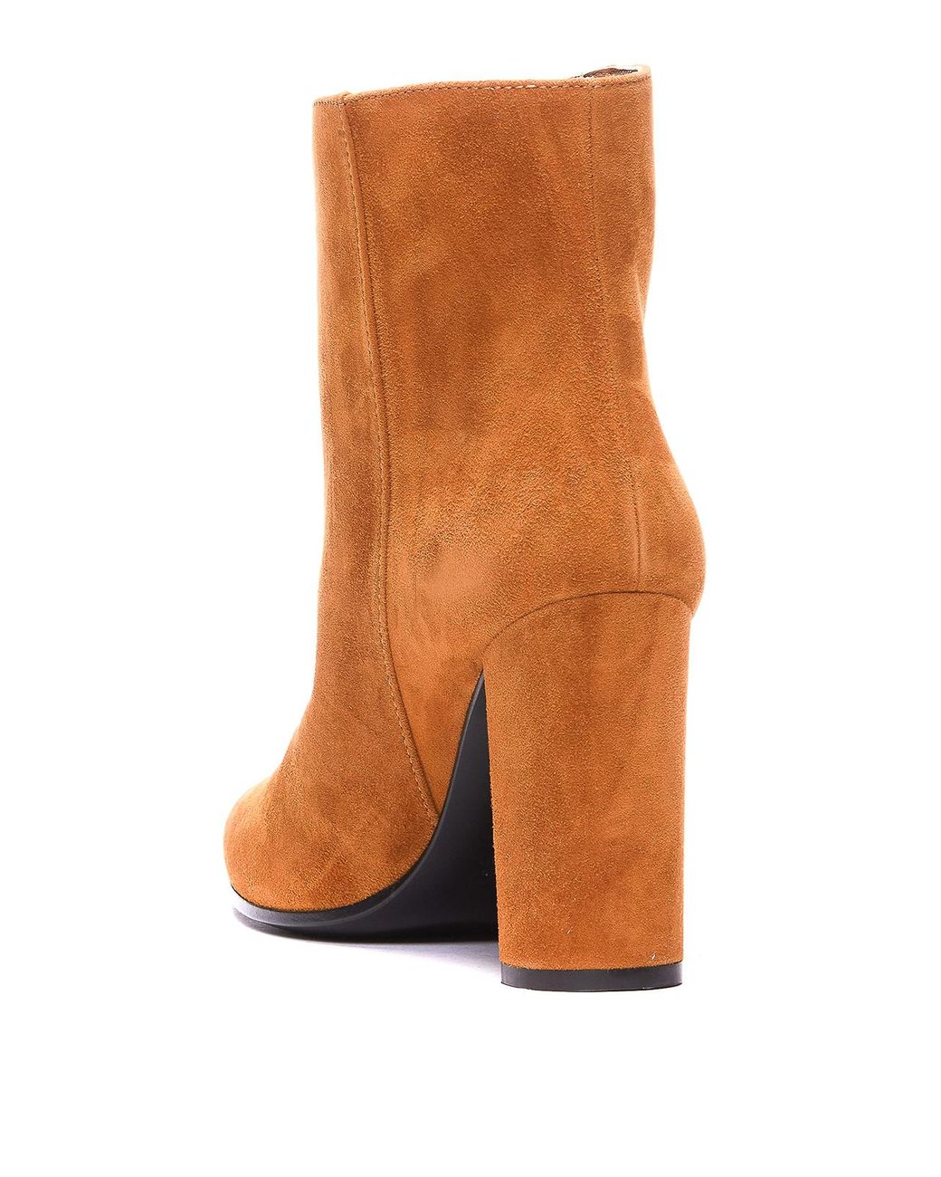 Via Roma 15 Brown Suede Ankle Boots
