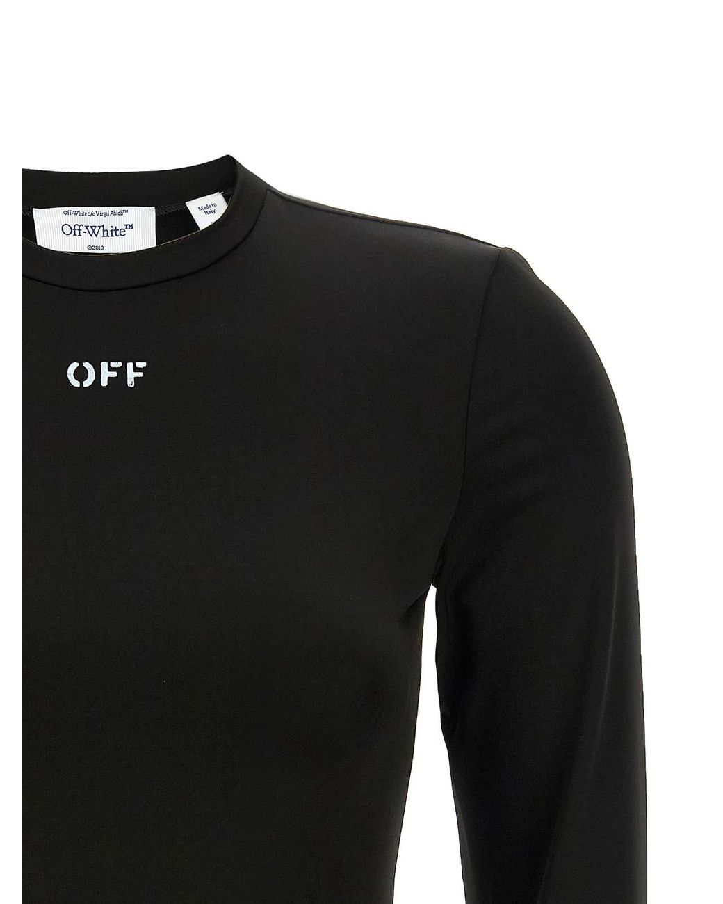 Off-White c/o Virgil Abloh Black Second Skin Sweater
