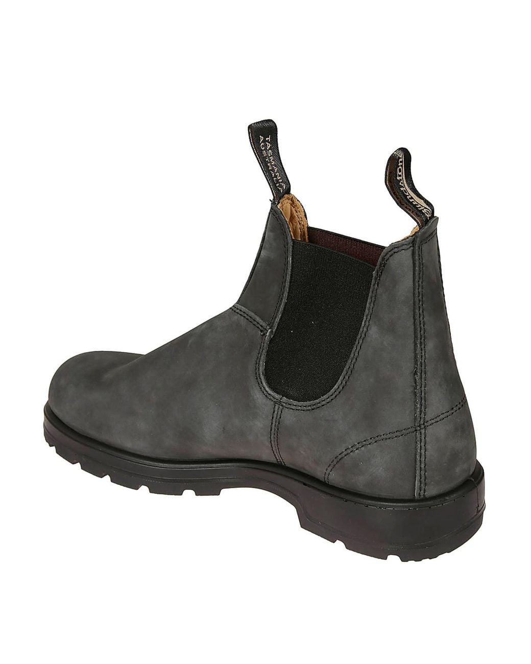 Blundstone Black Rustik Ankle Boots for men
