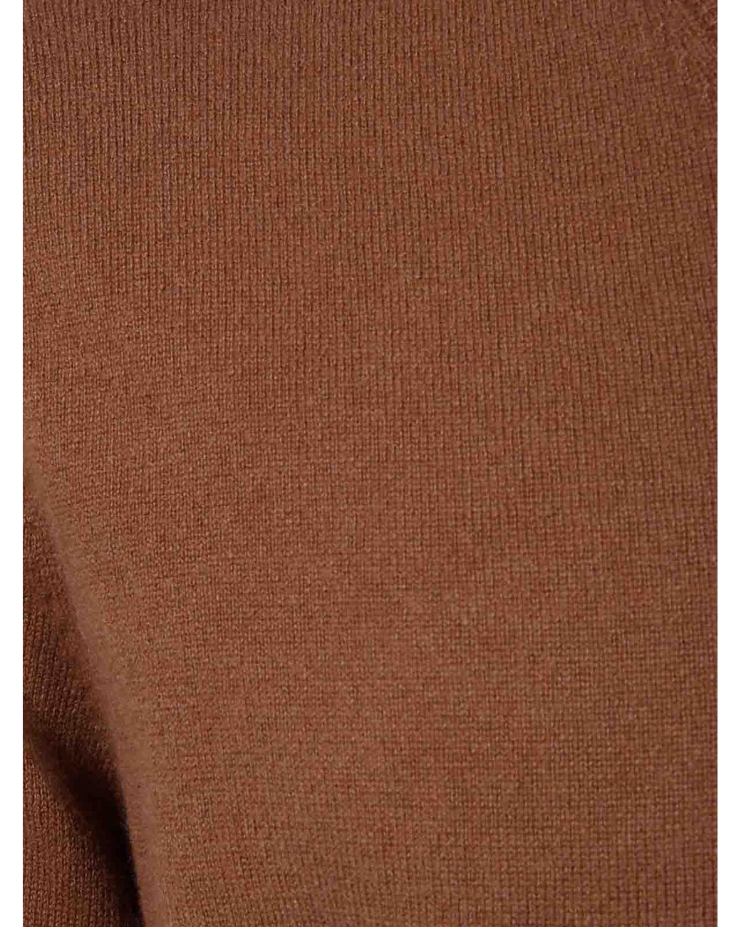 Ballantyne Brown V Neck Pullover for men
