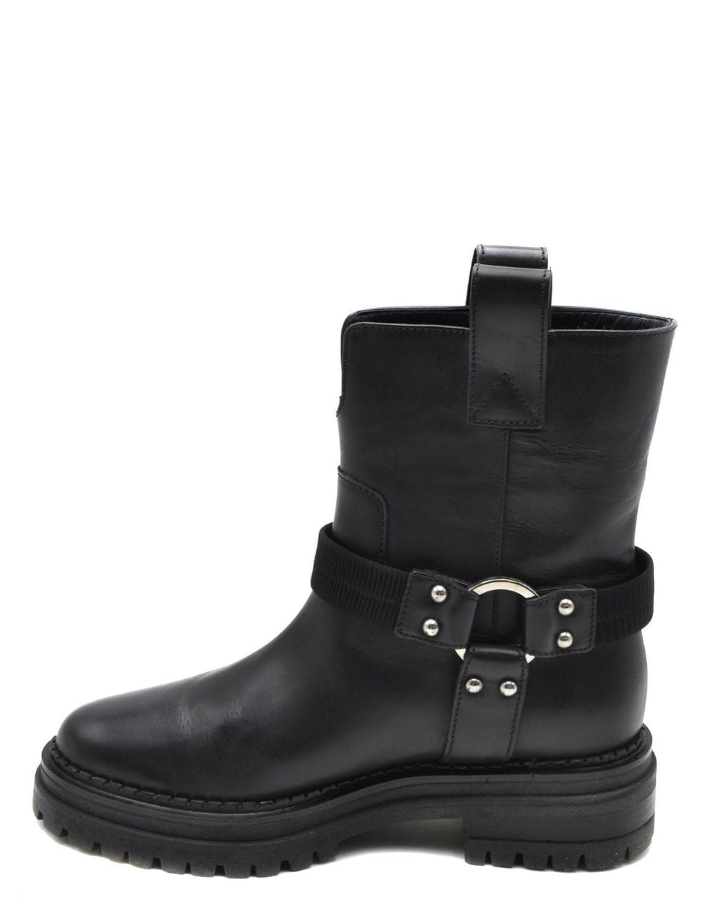 Sergio Rossi Black Booties