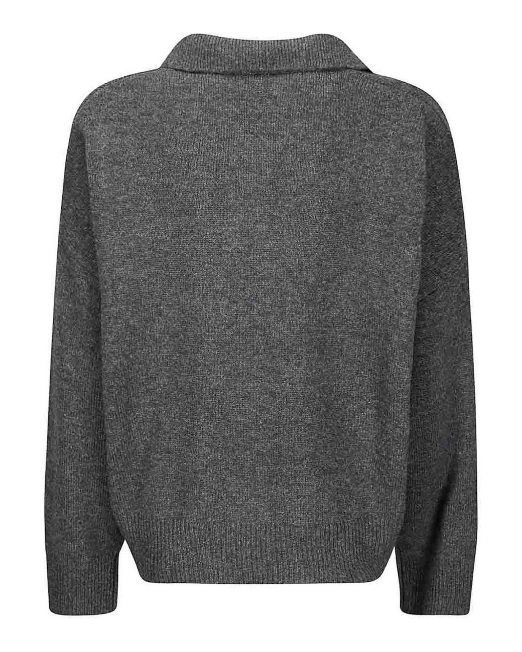 Be You Gray Maglione Polo Dark