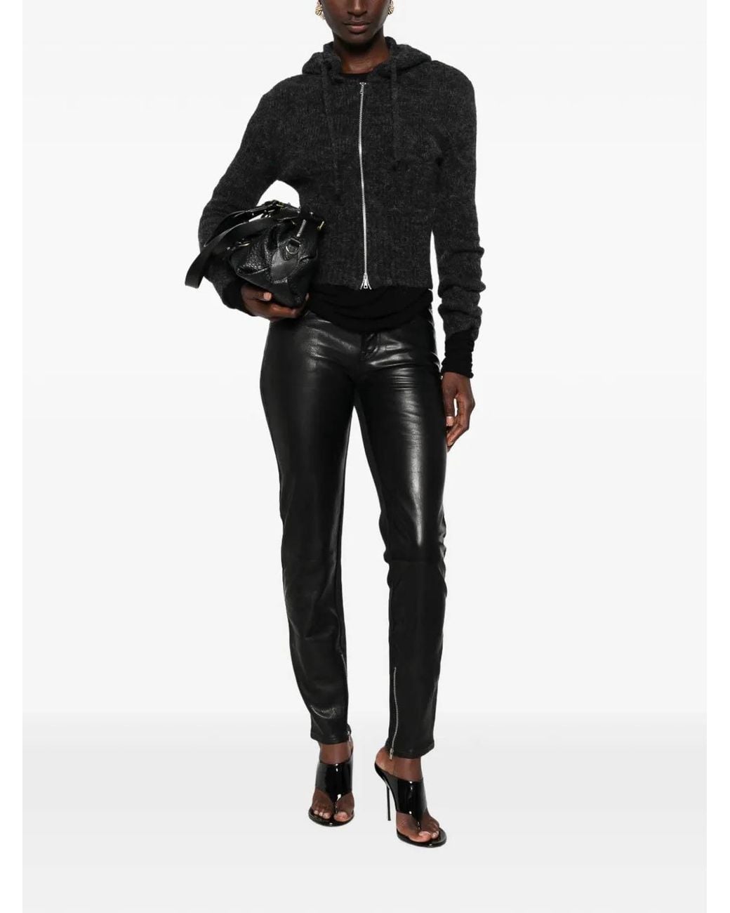 Vaqueros Rectos 7 For All Mankind de color Black