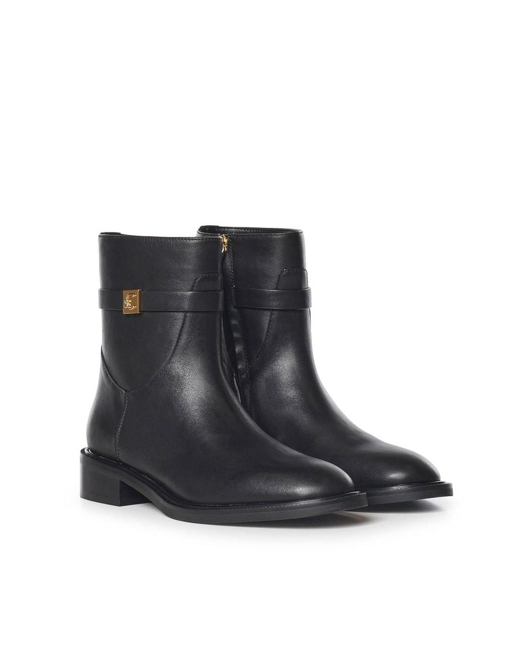 Coccinelle Black Leather Chelsea Boots