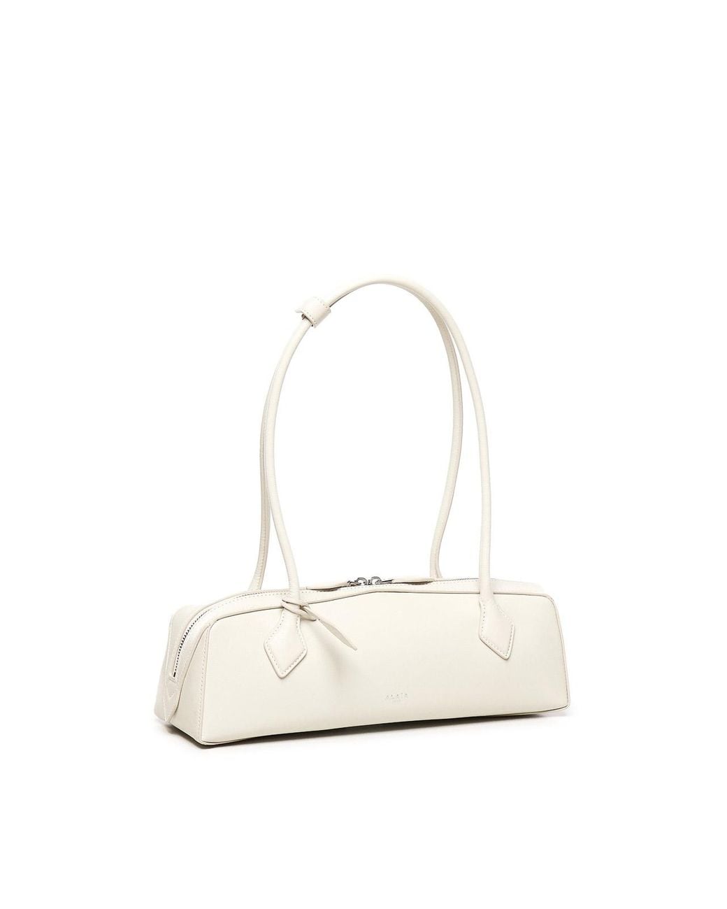 Alaïa White Le Teckel Medium Bag