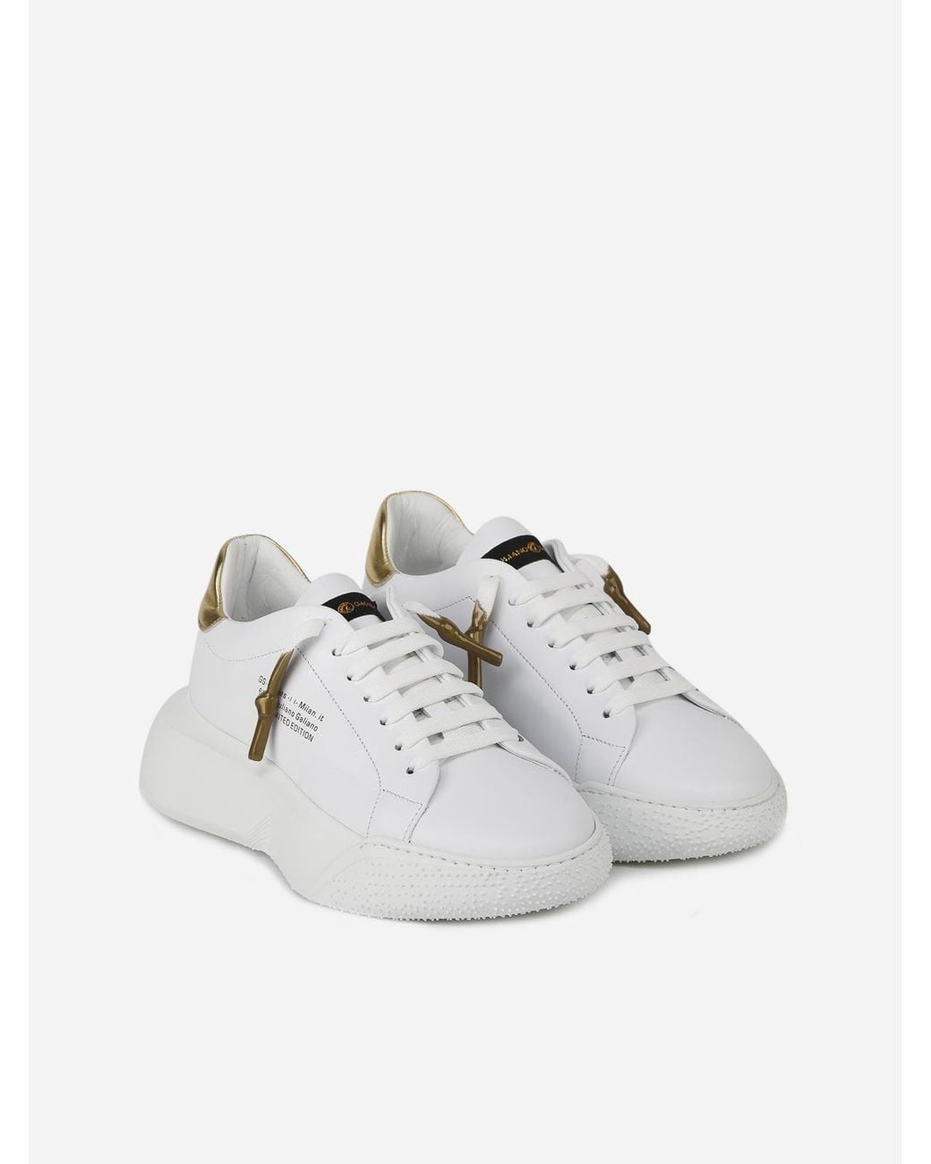 Giuliano Galiano White Sneakers for men