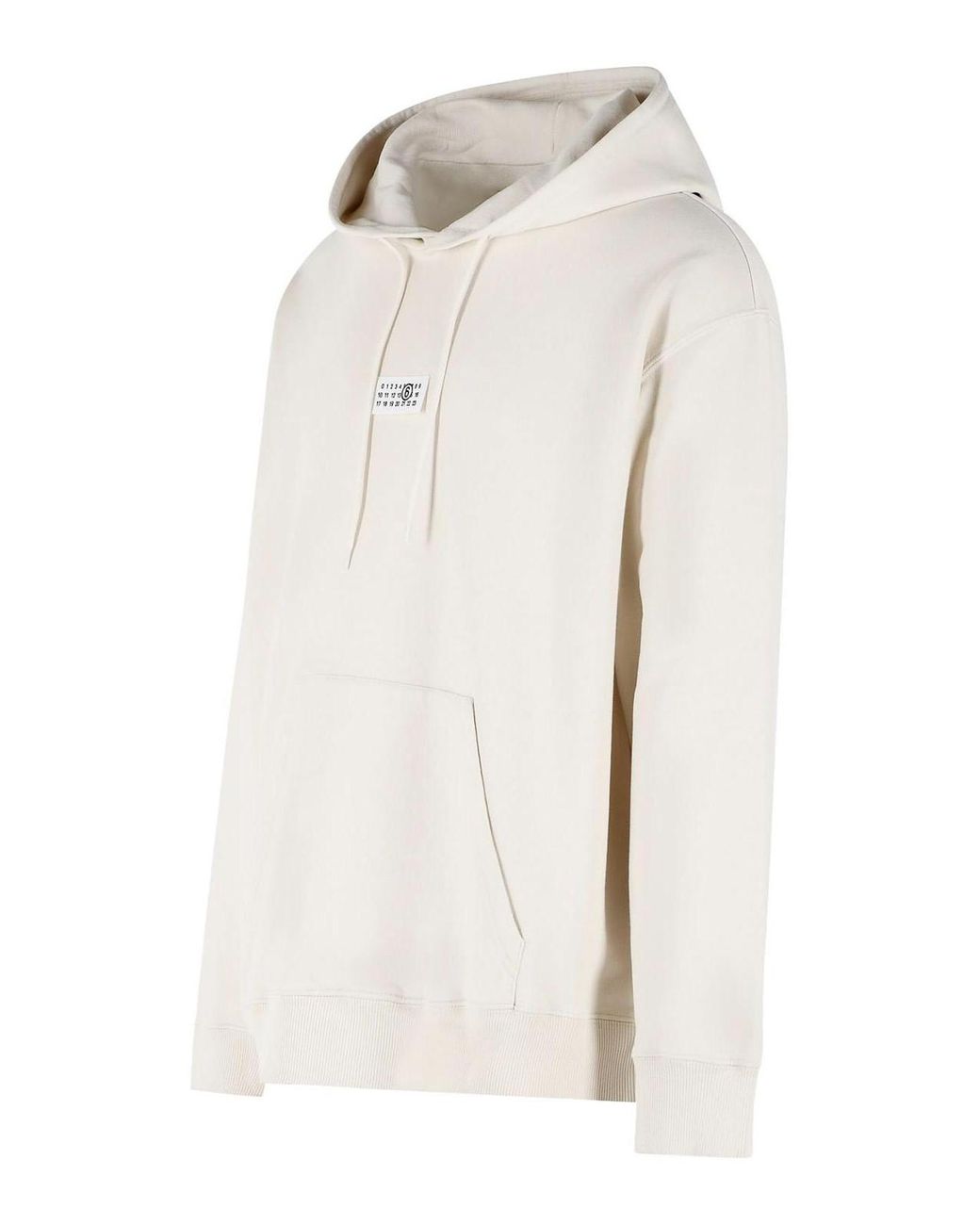 MM6 by Maison Margiela White Cotton Sweatshirt for men