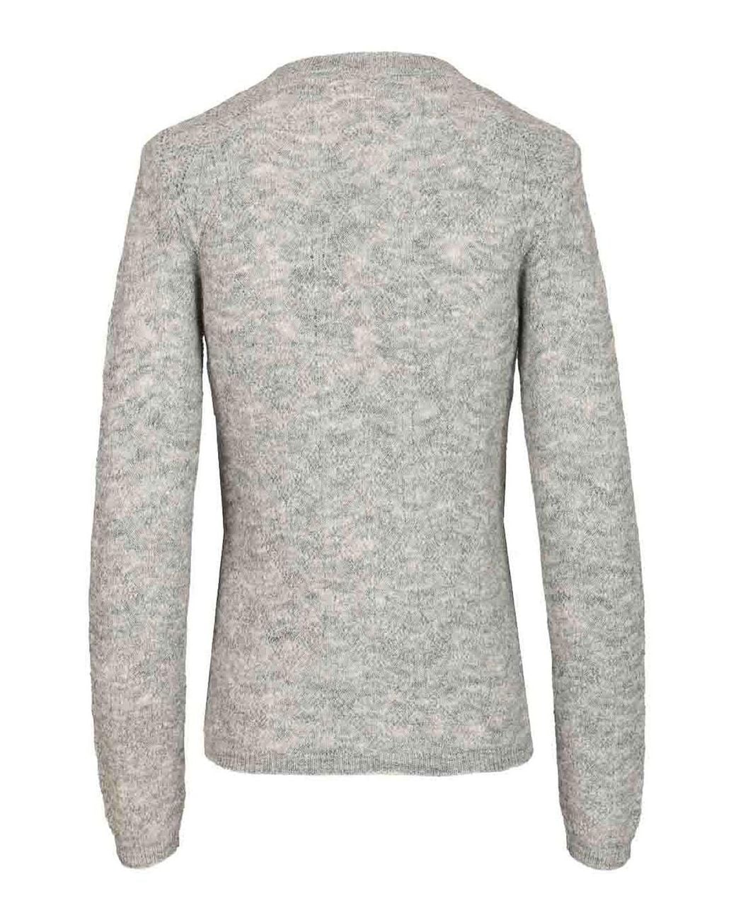 P.A.R.O.S.H. Gray Wool Blend Sweater