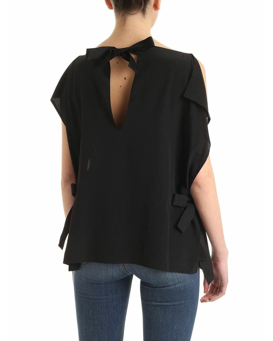 McQ Alexander McQueen Black Haruko Top