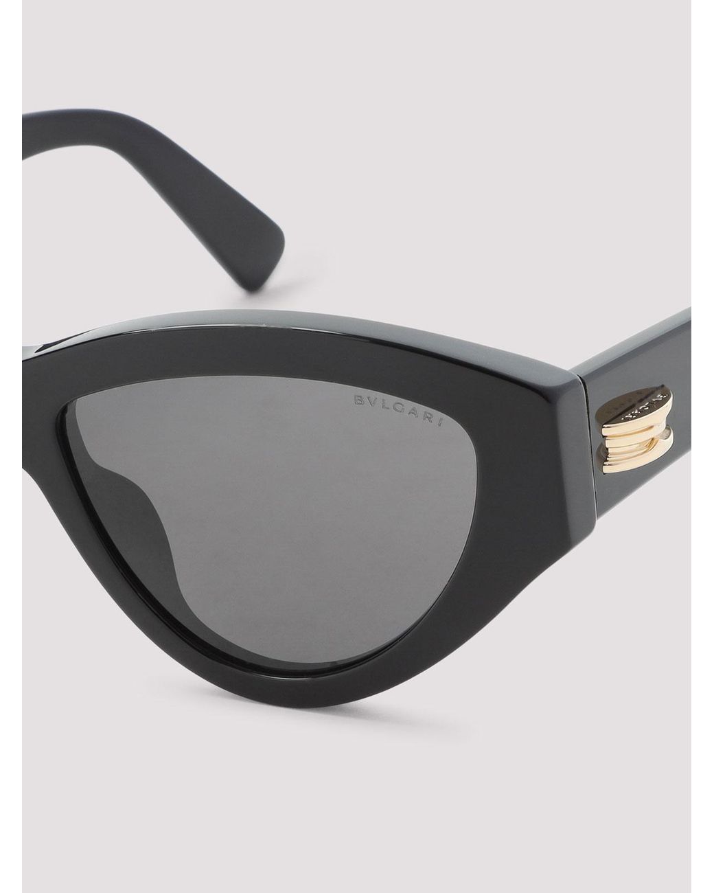 BVLGARI Gray Bzero1 Cat Eye Sunglasses