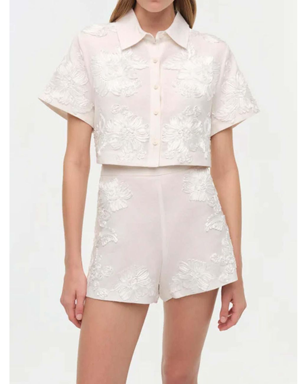 Jonathan Simkhai White Shorts