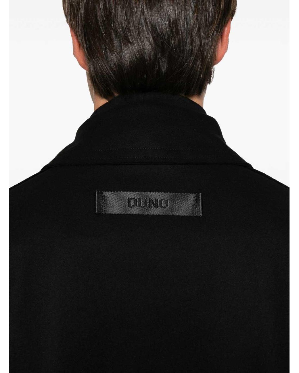 DUNO Black Coat for men