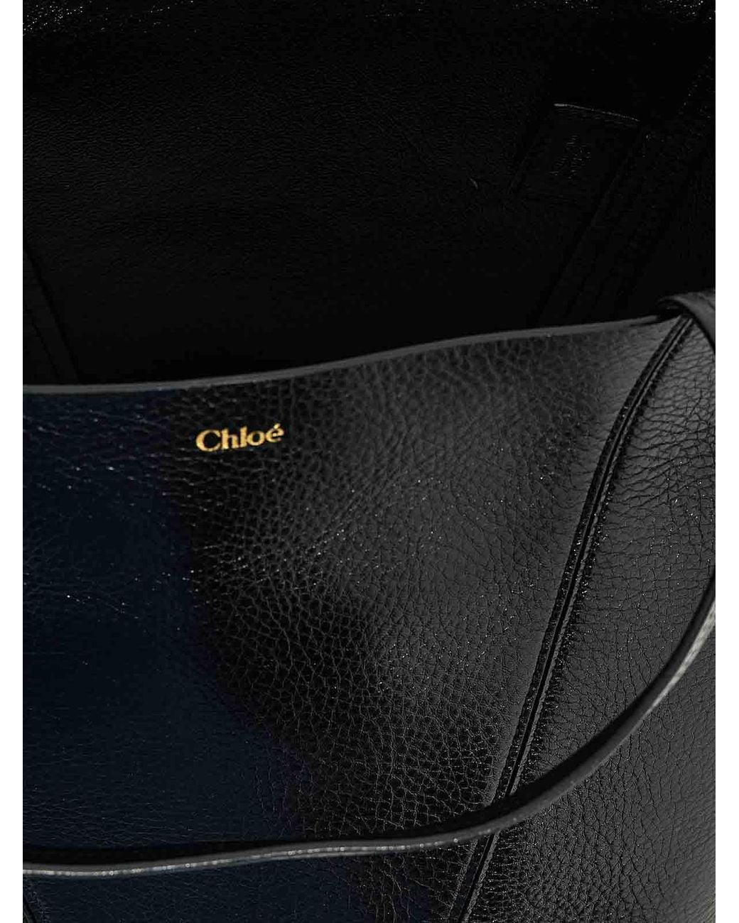 Chloé Black Spin Shoulder Bag