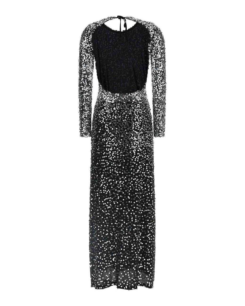 Rabanne Black Sequin Dress