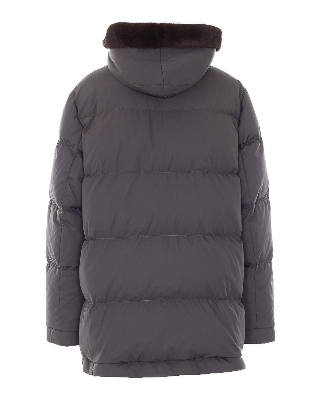 Lou Andrea Gray Down Jacket