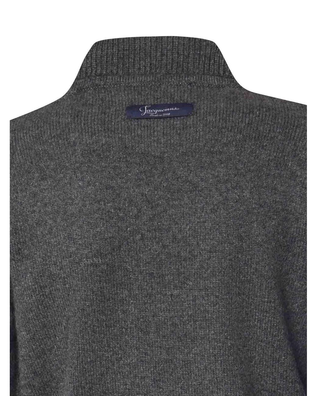 Jacquemus Gray Cashmere Sweater