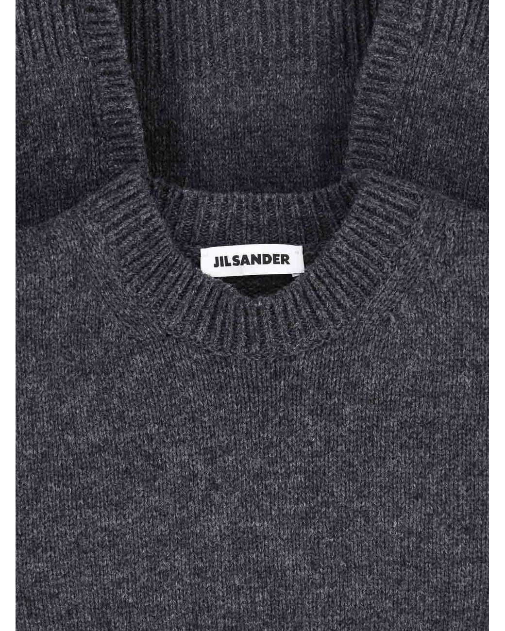 Suéter Cuello Redondo Jil Sander de color Gray