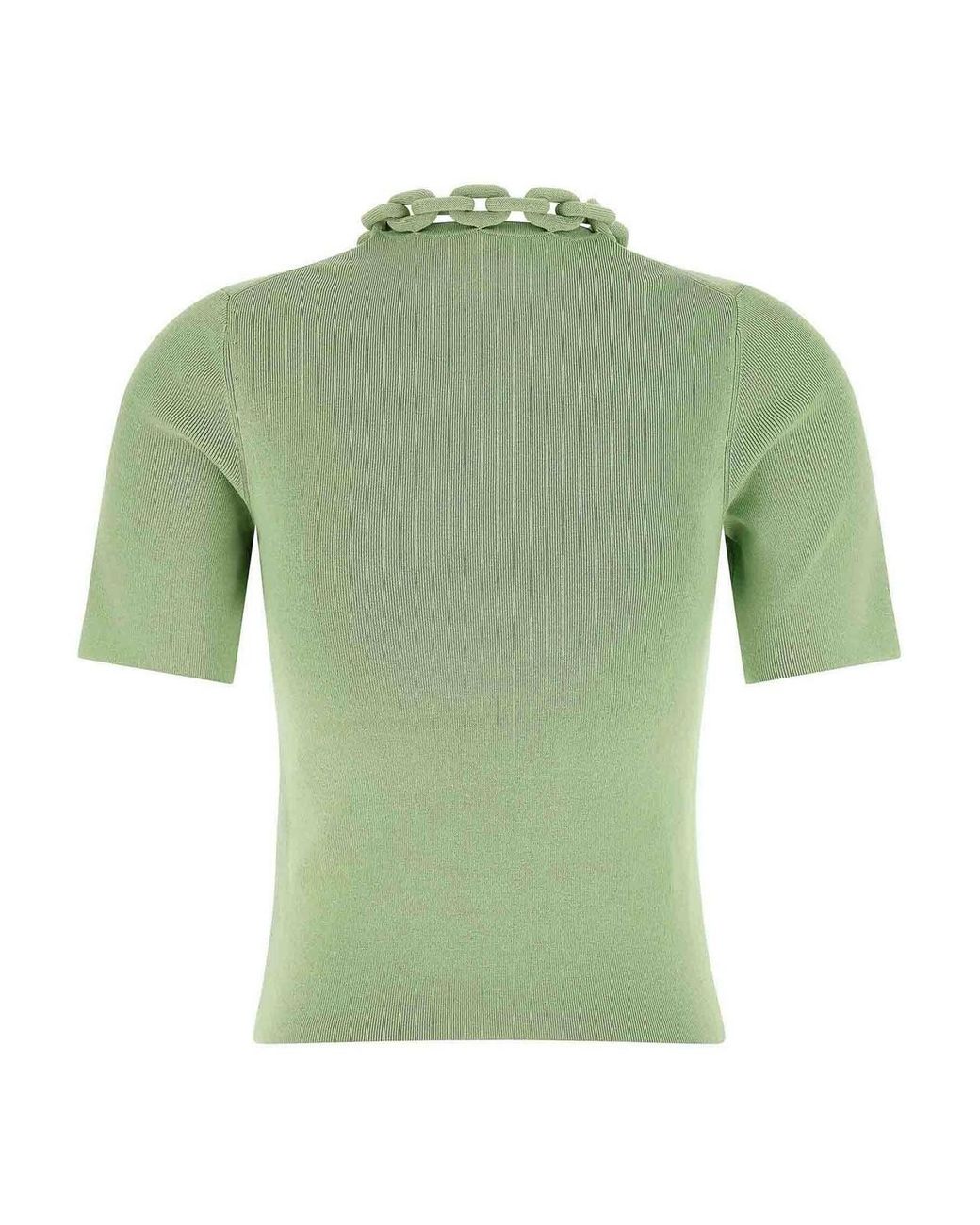 Rabanne Green Chain T-Shirt