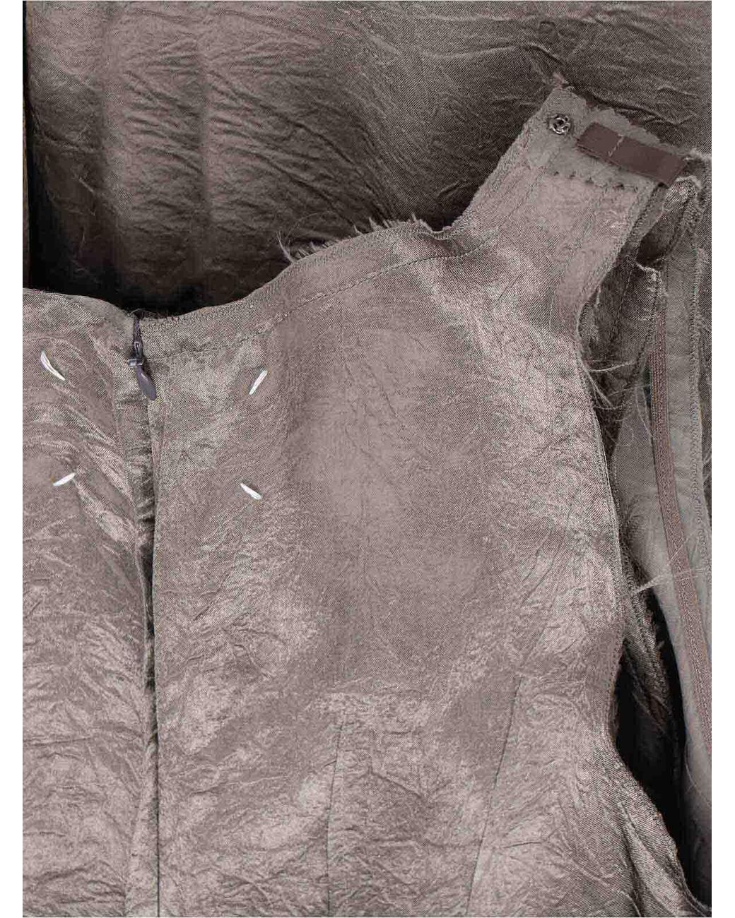 Maison Margiela Gray Dresses Main Material: Acetate